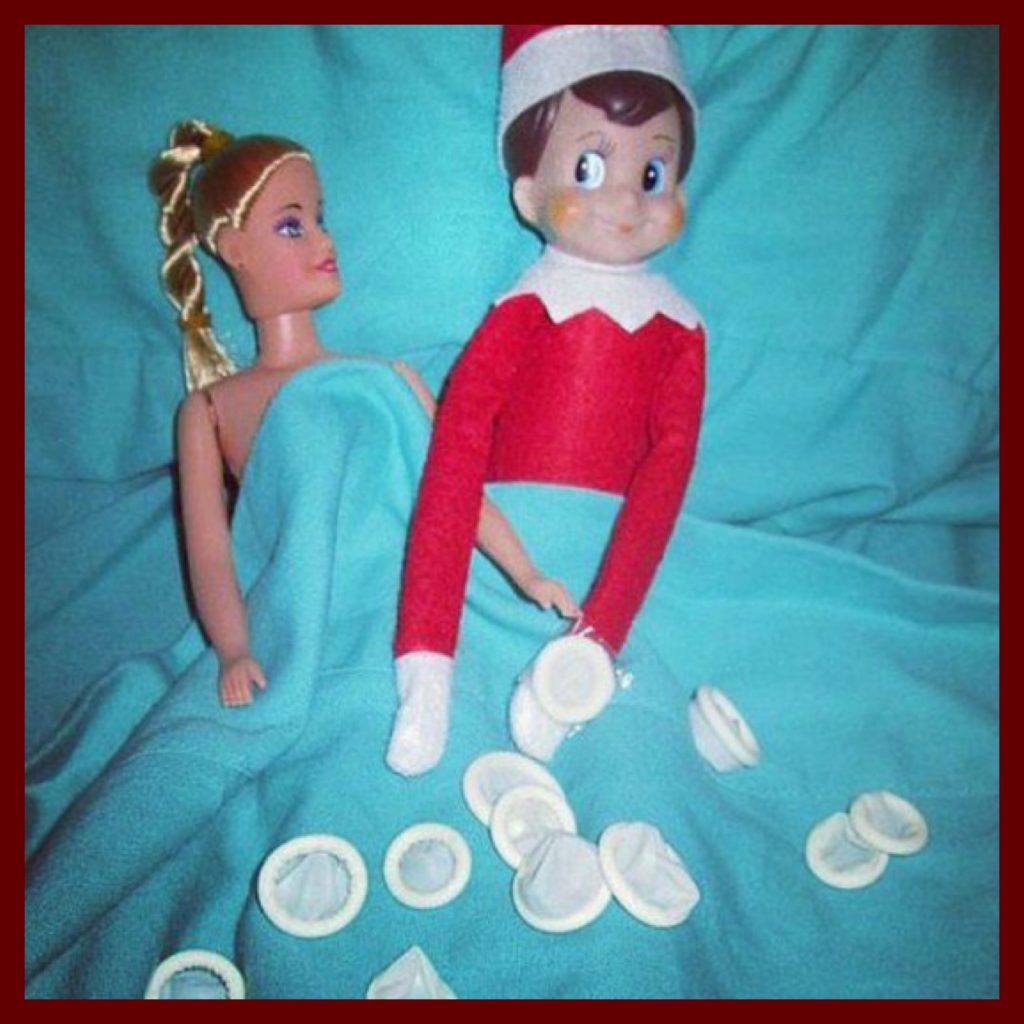 Completely Inappropriate Elf on the Shelf Ideas - Dont Show The Kids!