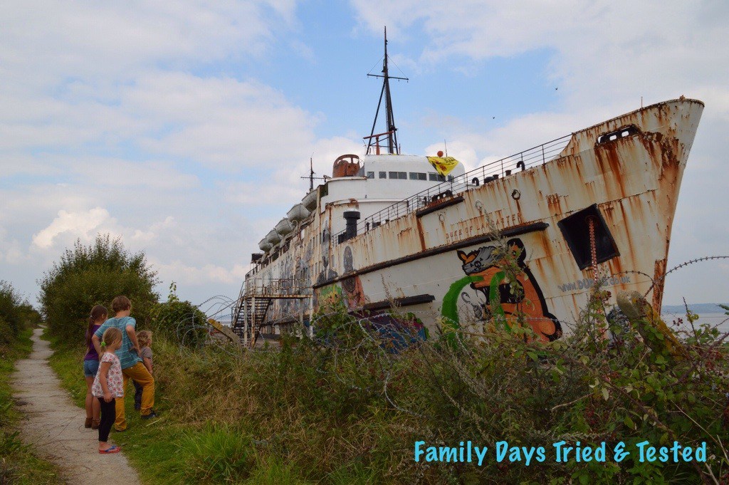 Abandoned Ship Adventure, North Wales