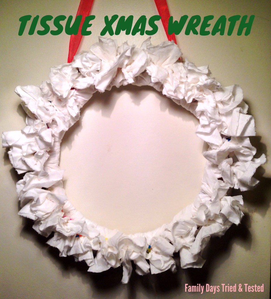 Tissue wreath