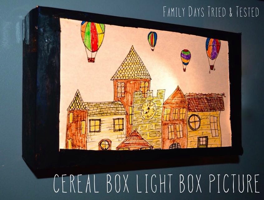 Cereal Box Artwork Lightbox