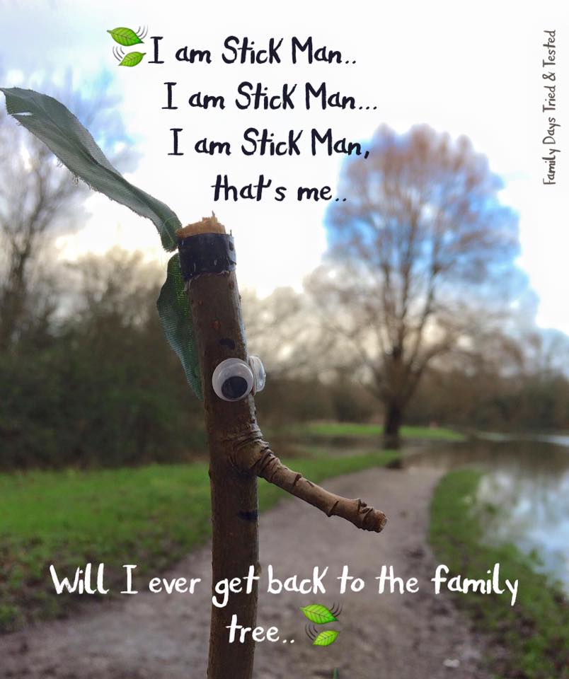 Searching For The Family Tree With Stick Man