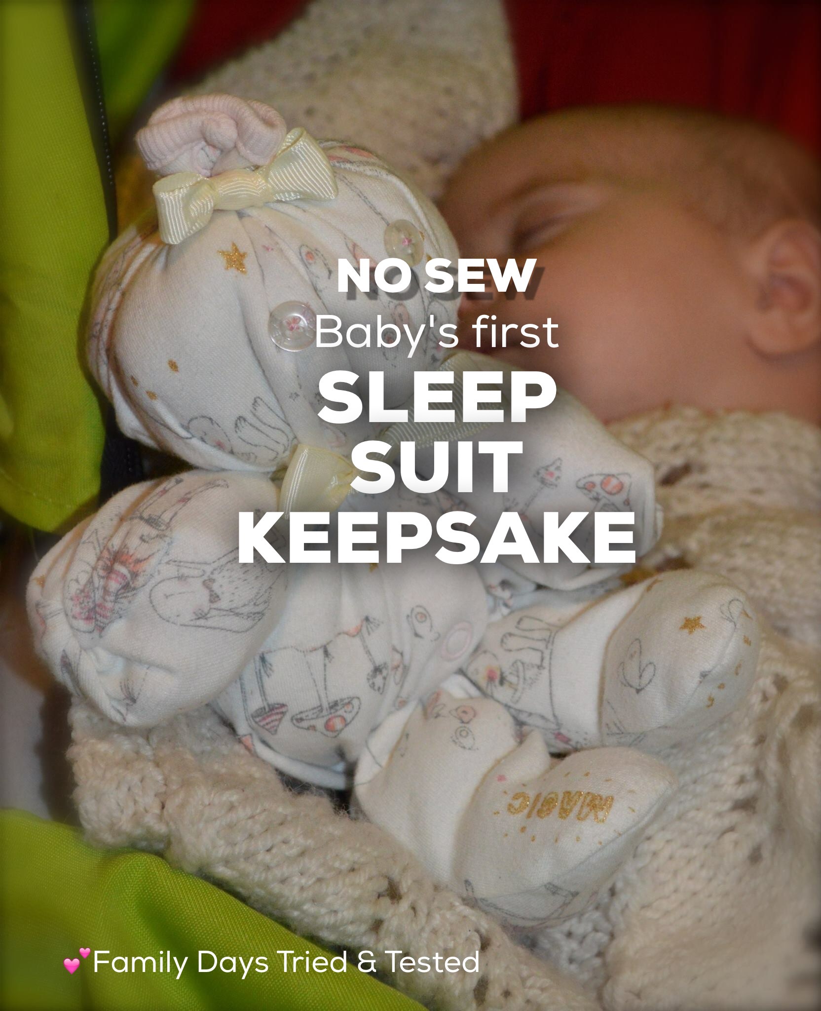 Baby’s First Sleepsuit Keepsake Bear