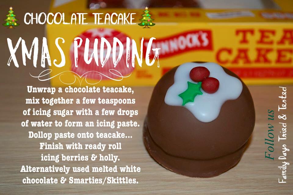 Chocolate Christmas pudding