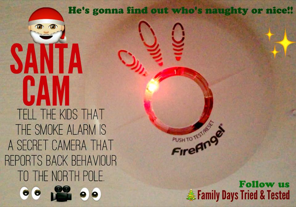Santa cam smoke alarm