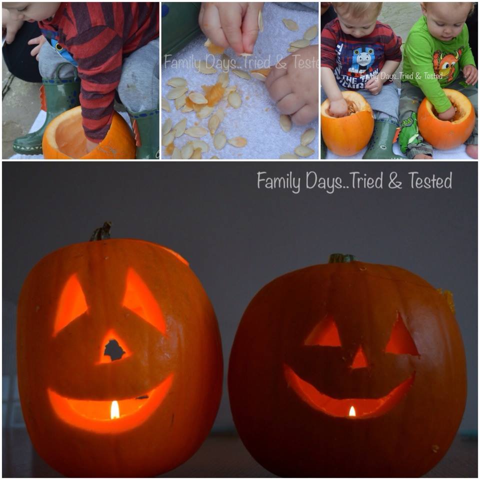 Halloween for Toddlers - Pumpkin Carving