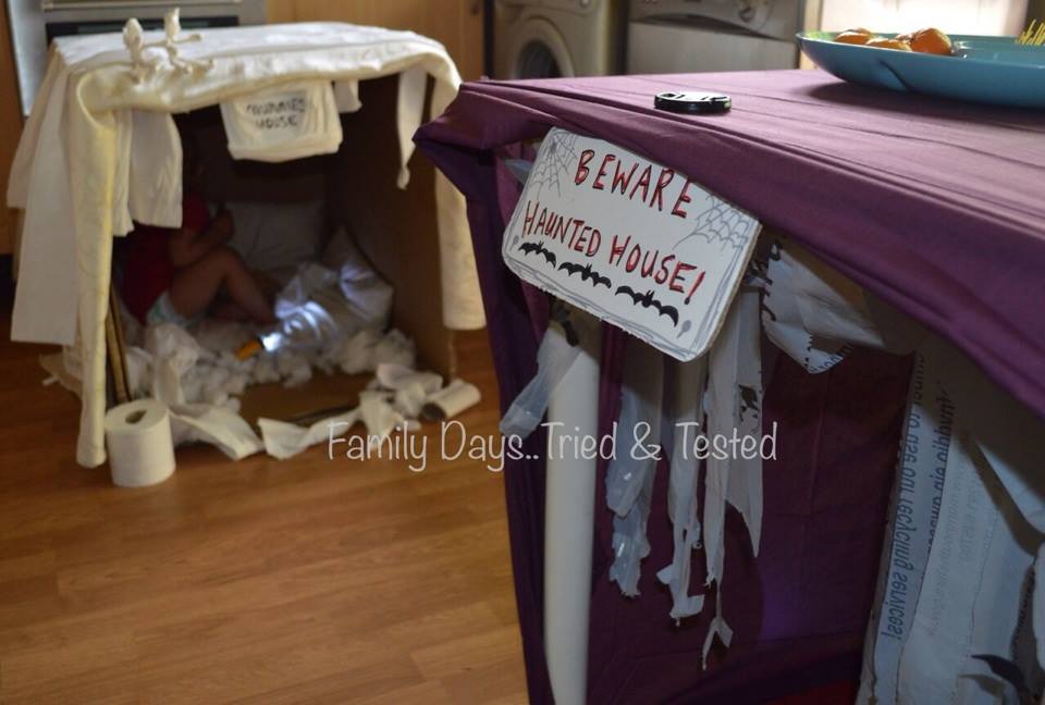 Halloween for Toddlers - Under Table Haunted House