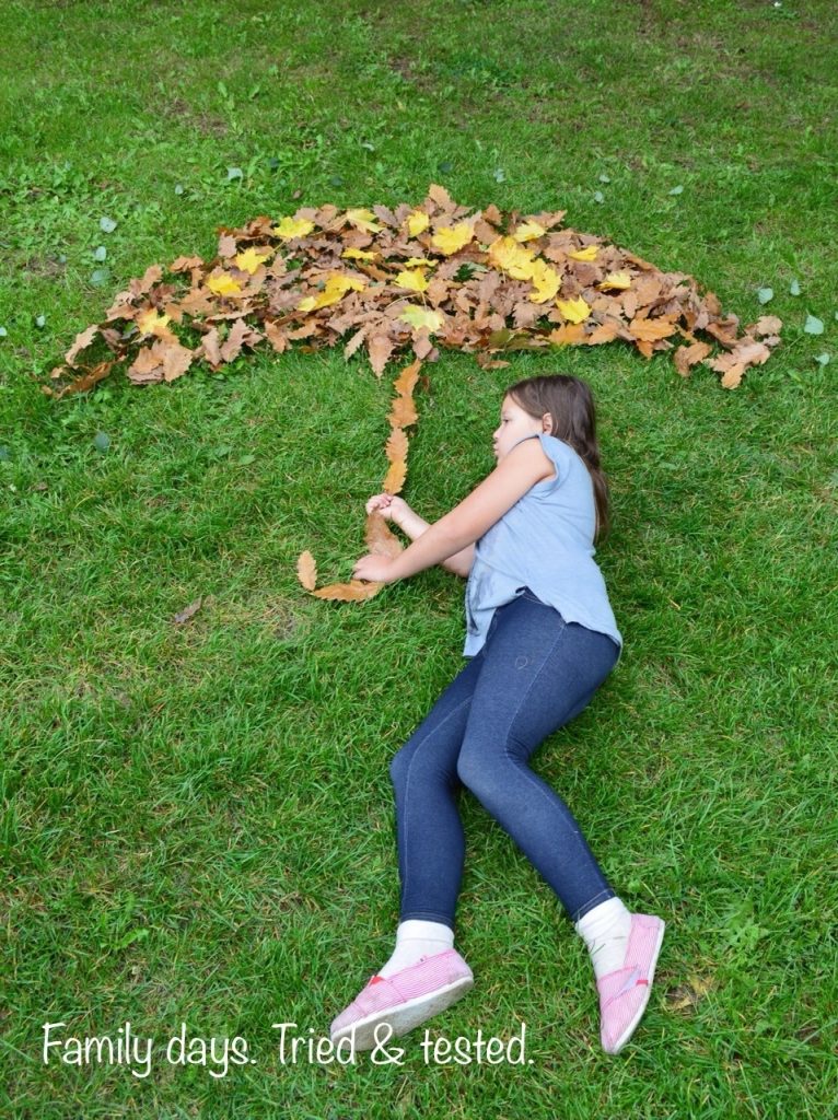 Autumn Activities for Kids - leaf art