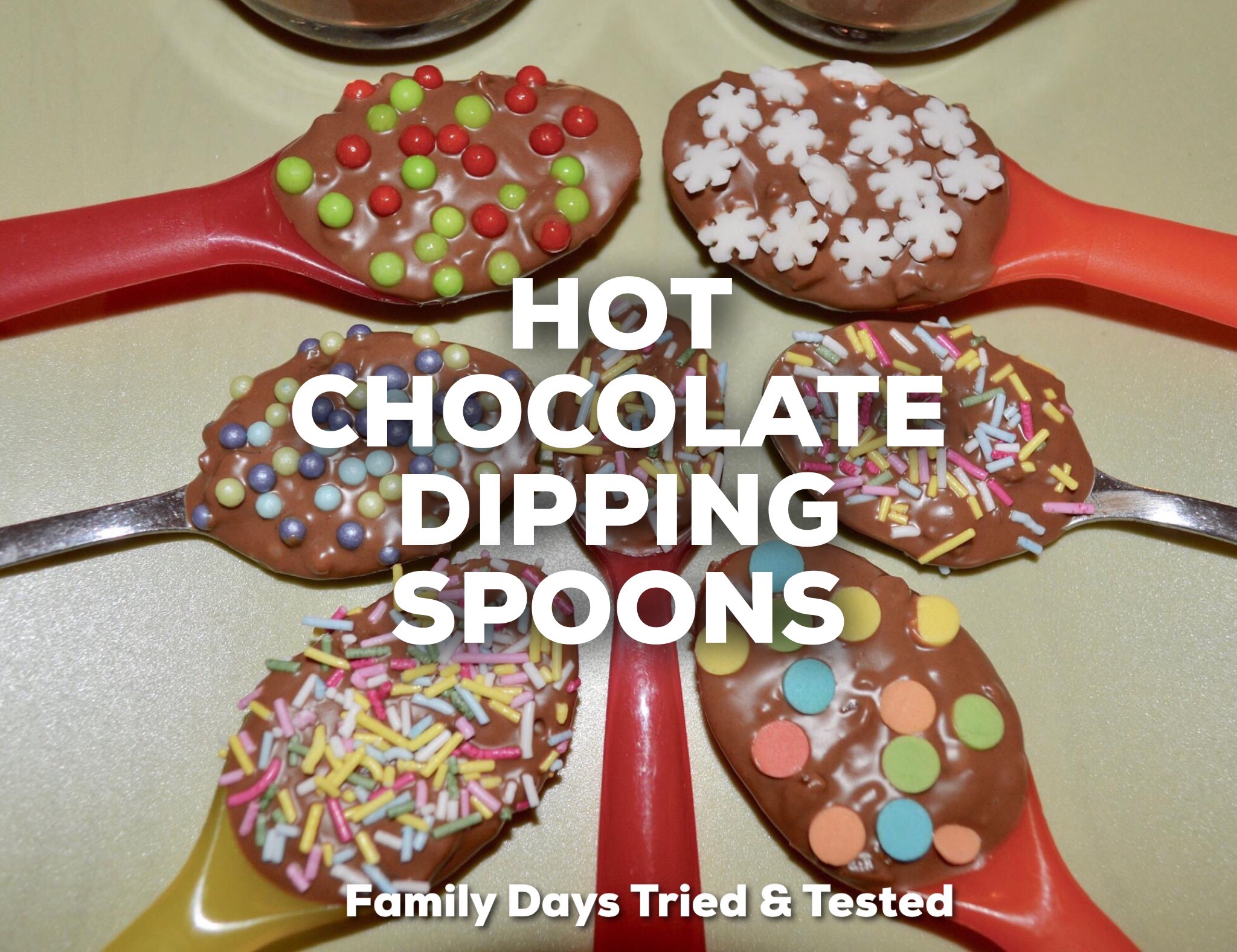 Chocolate Dipping Spoons