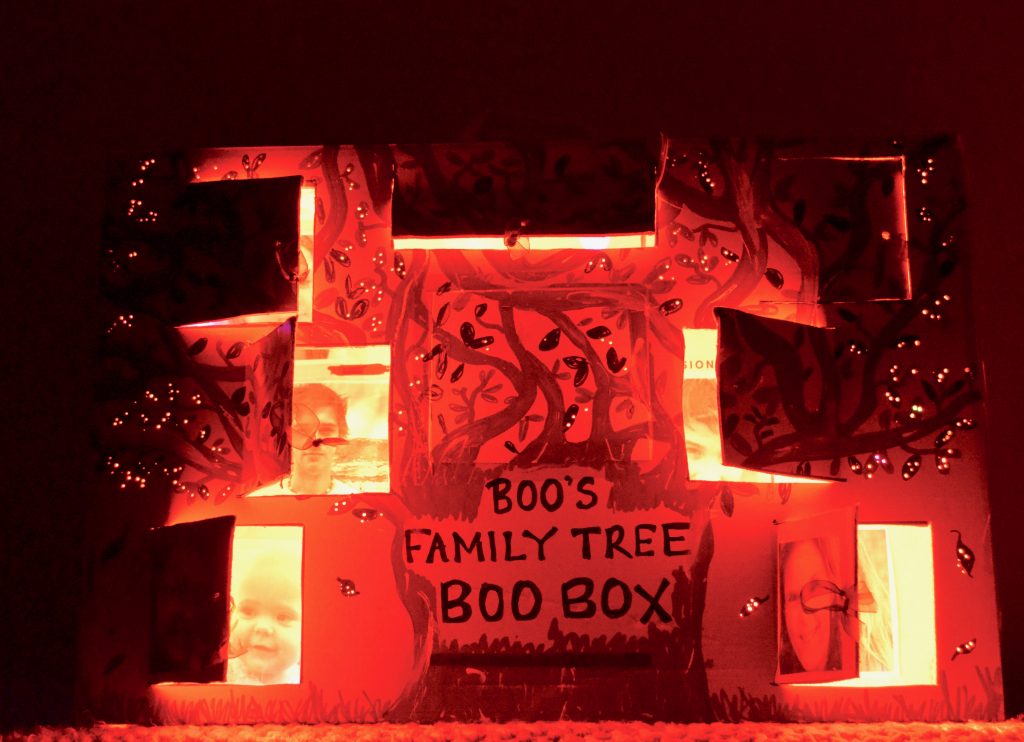 Family Tree Peek a Boo Box