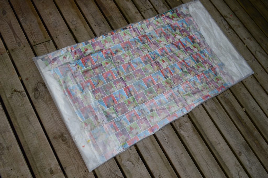 Paint Bag Roll Mat