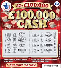 National Lottery scratchcard