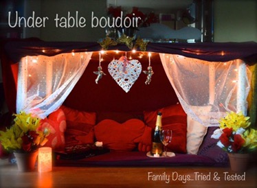 Under table den - Valentine's Day Ideas