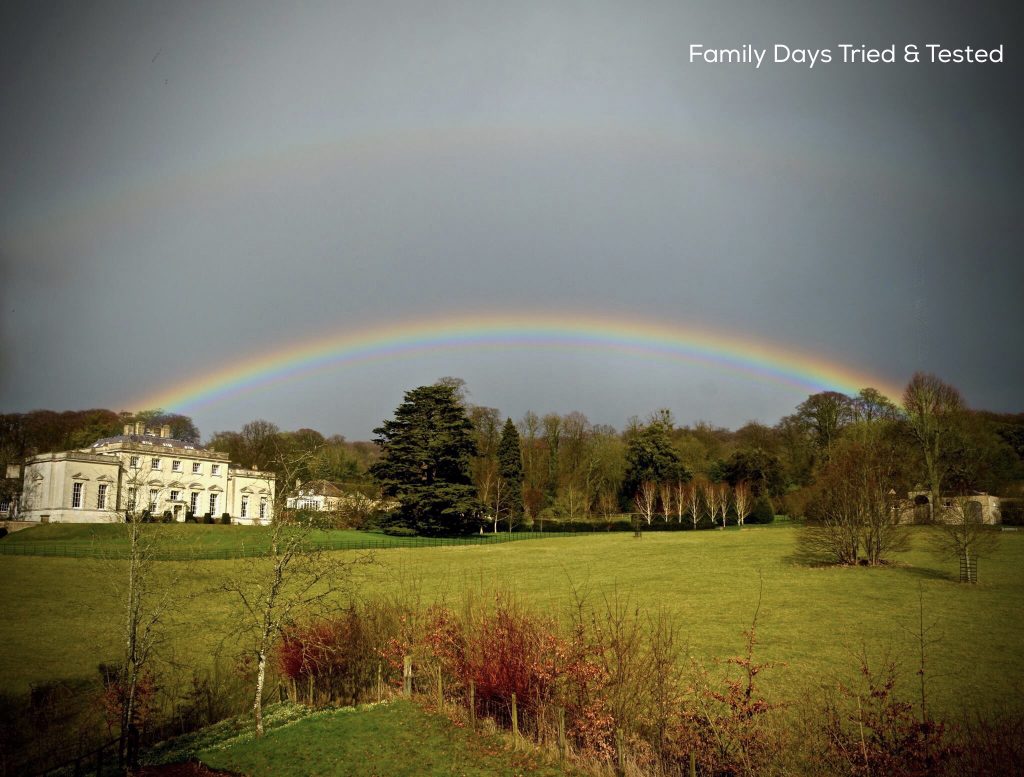 Rococo Garden in Gloucester - rainbow