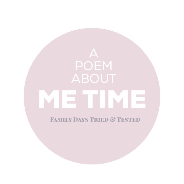 a poem about Me Time