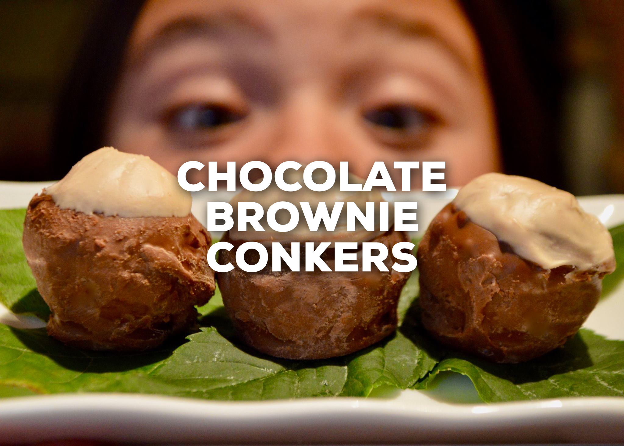 Chocolate Brownie Conkers