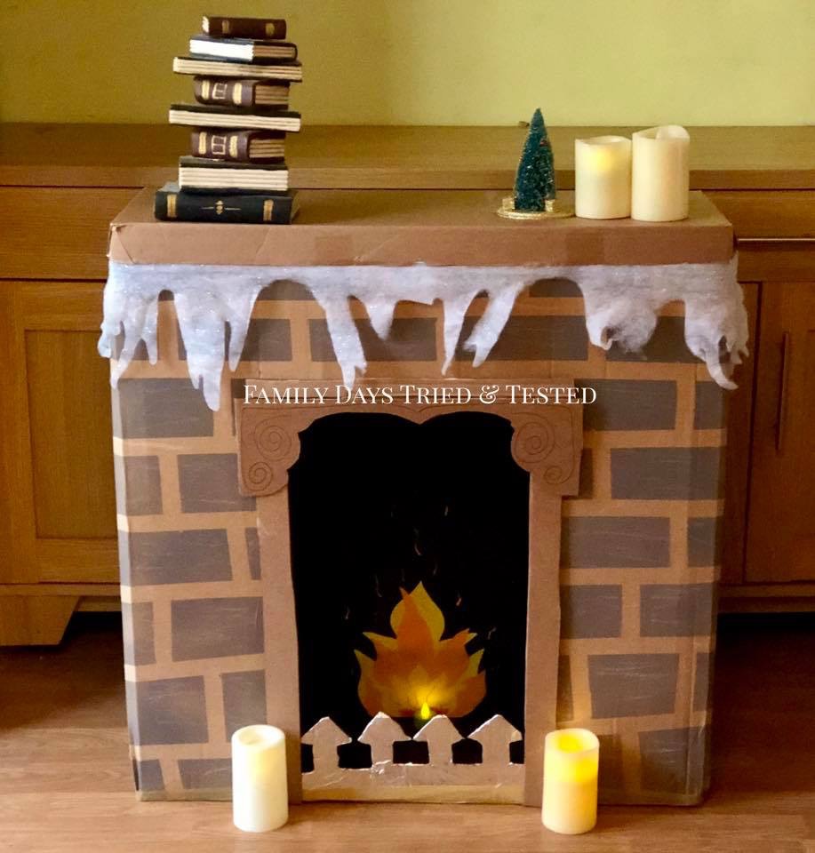 Building a Fireplace for Santa