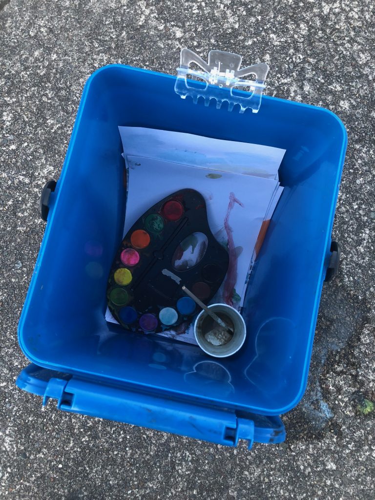 Recycle Bin Outdoor Artists