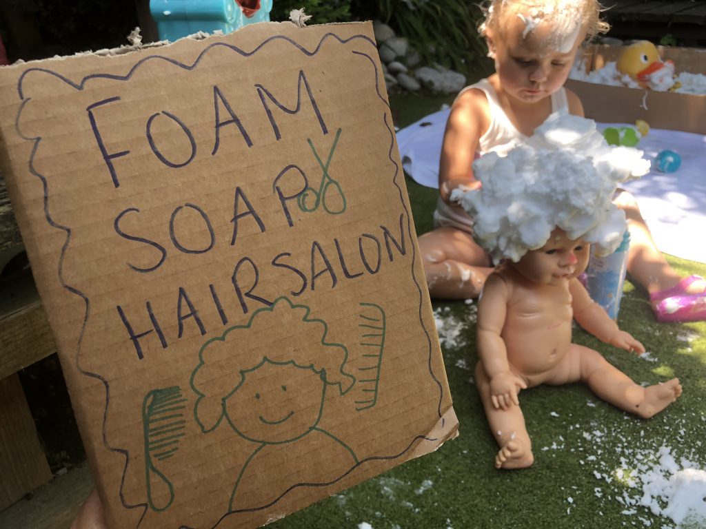 Mouldable Soap Hair Salon
