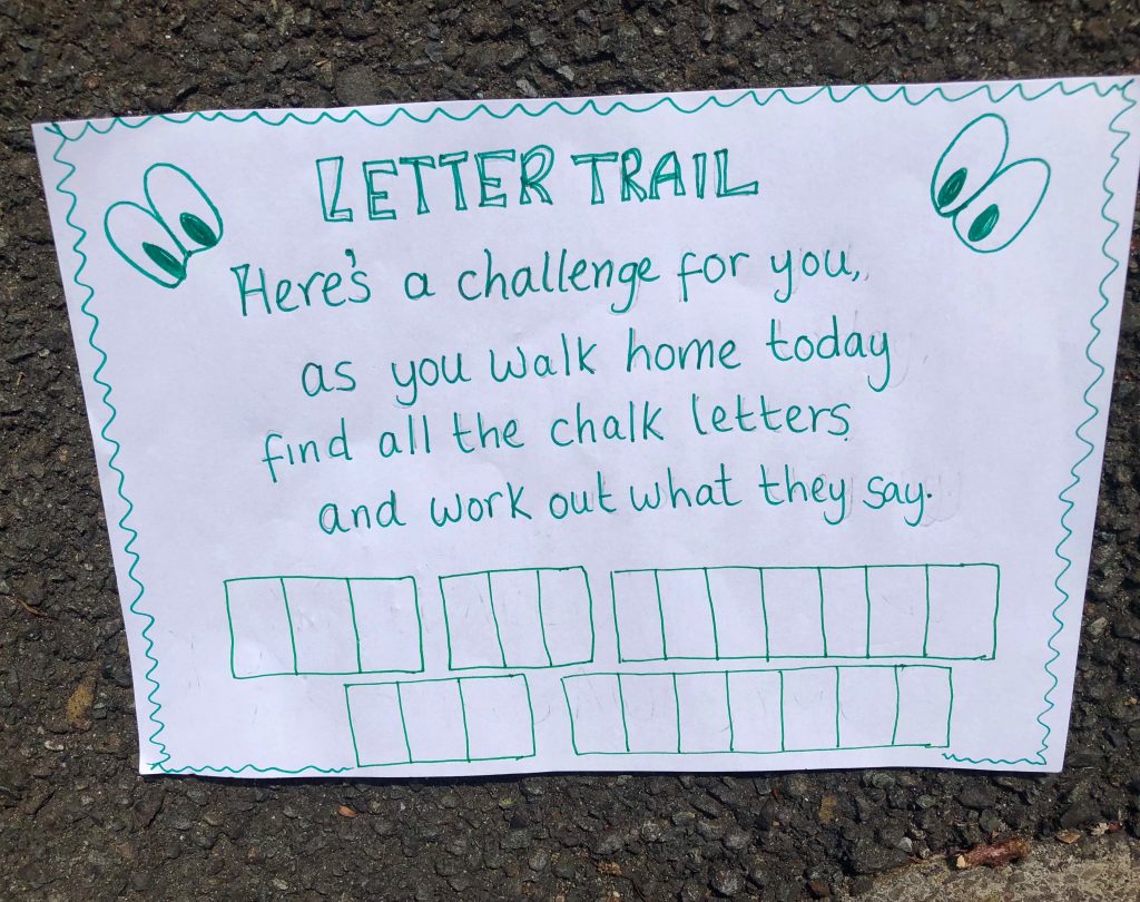 Letter Trail