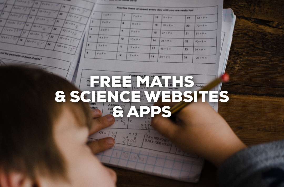 Free Maths & Science Websites & Apps To Support Learning